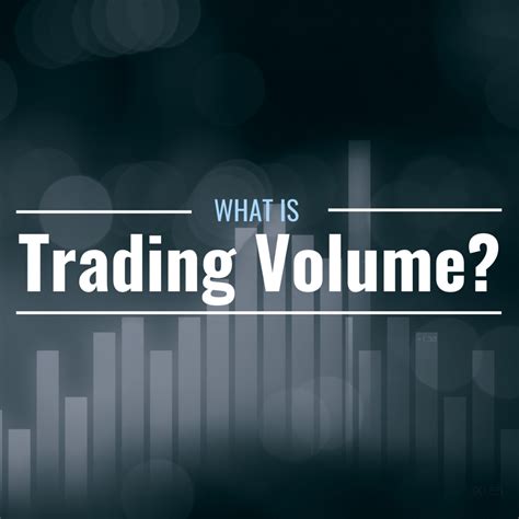 Analyzing Trading Volume Trends