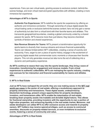 AI's Influence on the Authenticity and Ownership of NFTs
